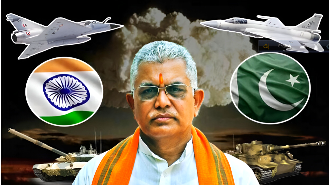 সন্ত্রাসবাদে মদতদাতা কে, এবার গোটা বিশ্ব দেখবে! দিলীপ ঘোষের মন্তব্যকে কেন্দ্র করে জল্পনা তুঙ্গে