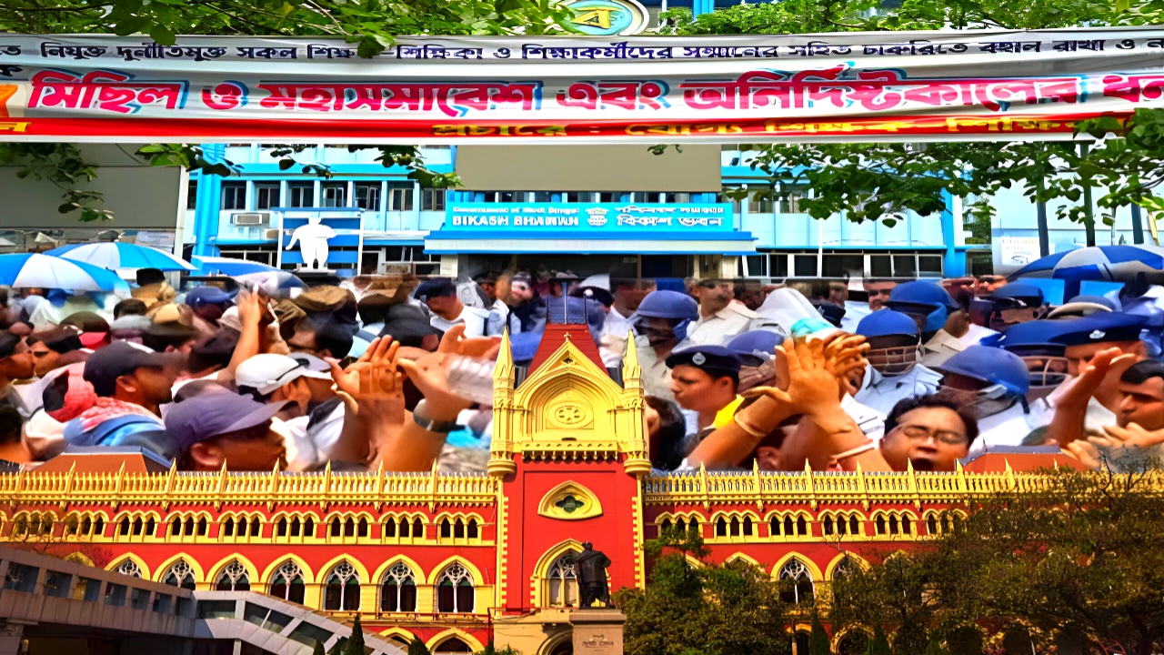 বিকাশ ভবনের বিক্ষোভ নিয়ে উত্তাল আদালত, কাদের রক্ষা করল হাই কোর্ট?