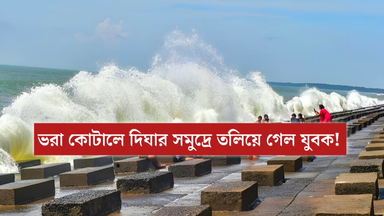 উত্তাল সমুদ্রে নেমে বিপদ! পরিবারের চোখের সামনে তলিয়ে গেলেন যুবক, দৌড়ে এলেন নুলিয়ারা, তারপর....