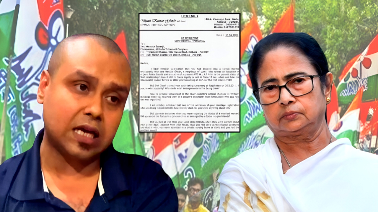 মমতার ব্যক্তিগত জীবন নিয়ে বিস্ফোরক চিঠি ফাঁস! কে রণজিৎ ঘোষ? কৌস্তভ বাগচীর পোস্টে ঘিরে বিতর্ক তুঙ্গে