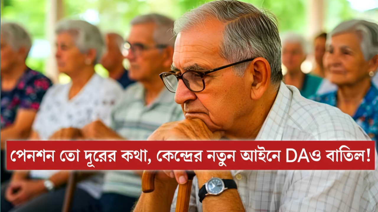 পেনশন তো দূরের কথা, DA-ও যাবে!’—বড় ধাক্কা প্রাক্তন সরকারি কর্মীদের