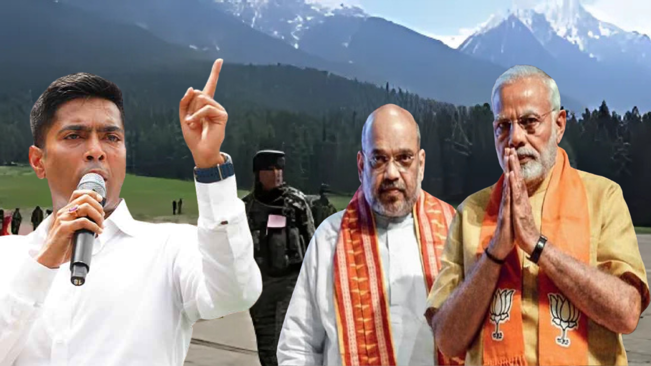 পহেলগাঁওয়ে হামলায় গোয়েন্দা ব্যর্থতা? কেন্দ্রকে তোপ অভিষেকের